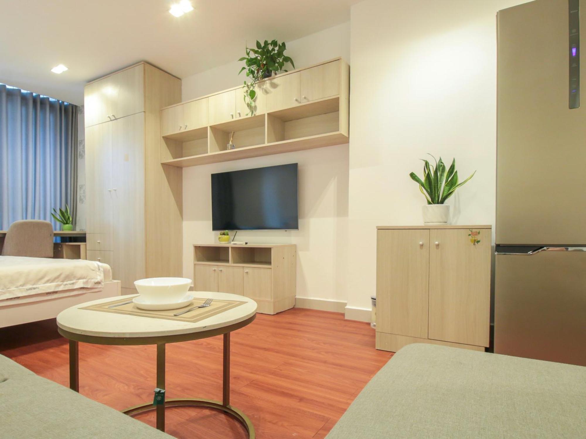 Apartment Vip-sky Center- Ho Rong Rai, Thoang Mat, Yen Tinh, Tien Nghi Day Du - Ho Boi Mien Phi